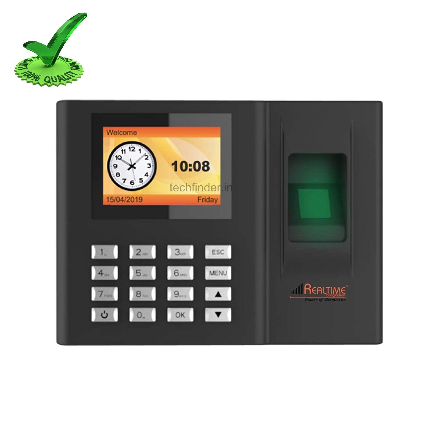 Realtime RS9 Finger Print Time Attendance Machine Realtime RS9 Finger Print Time Attendance Machine